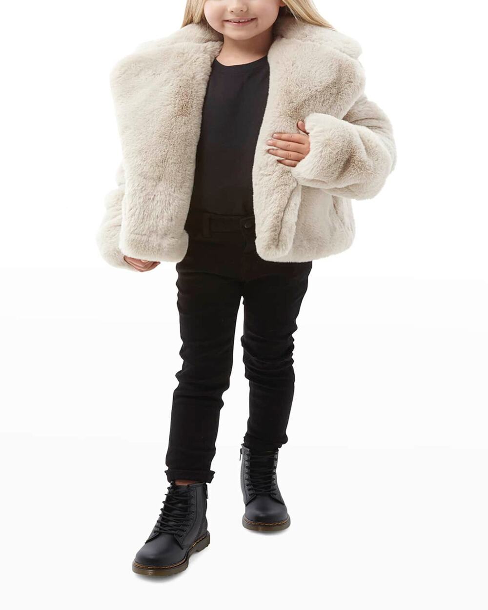 Apparis Oversized Beige Milly Coat Size 14y